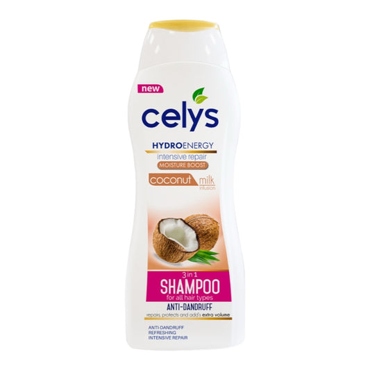 Celys Hair Shampoo Coconut Milk - Anti Dandruff 600 Ml