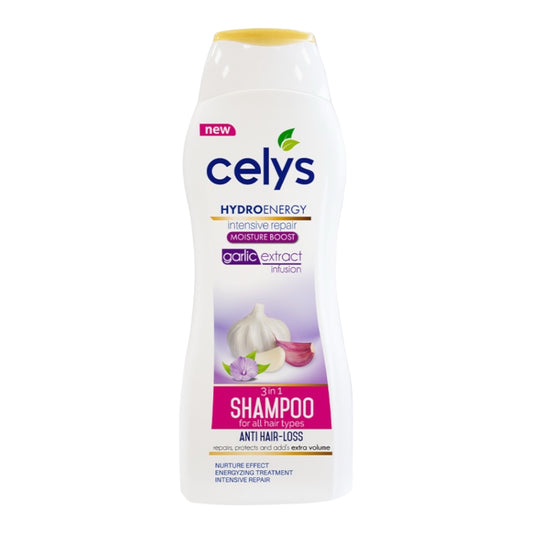 Celys Hair Shampoo Garlic Anti Hair Loss 600 Ml