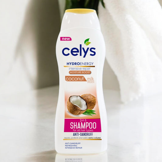 Celys Hair Shampoo Coconut Milk - Anti Dandruff 600 Ml