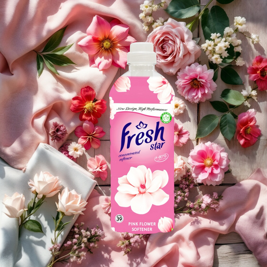 Fresh Star Fabric Softener PINK (39 loads) 900ML