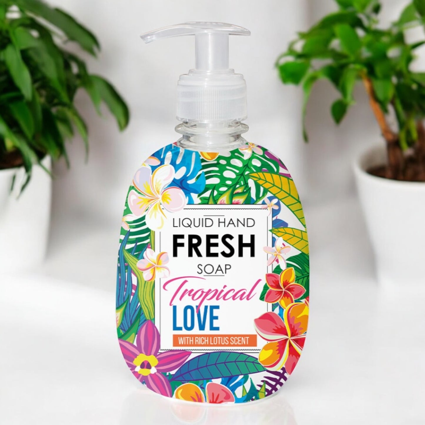 Frisse vloeibare handzeep TROPICAL LOVE 500ML