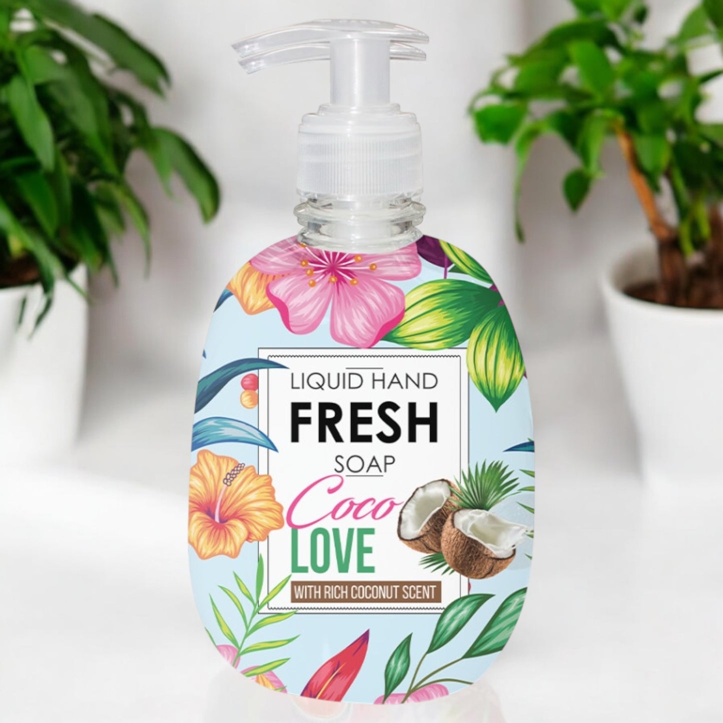 Frisse vloeibare handzeep COCO LOVE 500ML