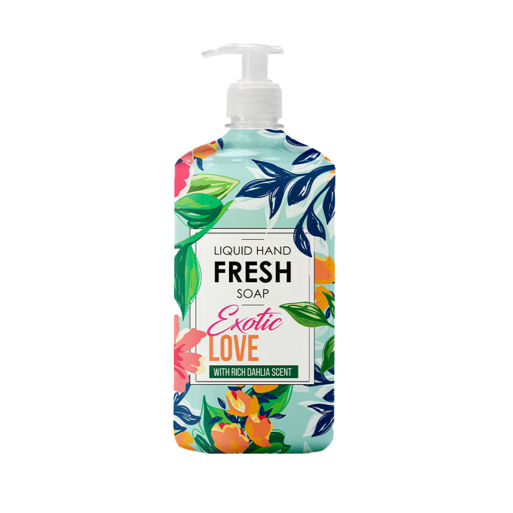 Fresh liquid hand soap EXOTIC LOVE 1L