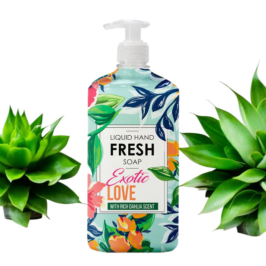 Fresh liquid hand soap EXOTIC LOVE 1L
