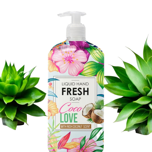 Fresh liquid hand soap COCO LOVE 1L