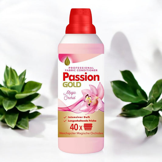 Passion Gold Professional softener concentrate orchid 1L / 40 Washes