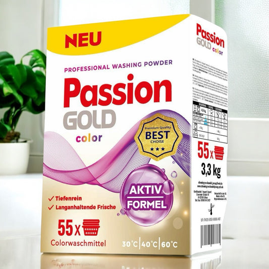 Passion Gold Professional Washing Powder color 3,3 kg / 55 Washes