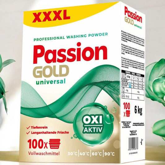 Passion Gold Professional Washing Powder universal 6kg / 100 Washes