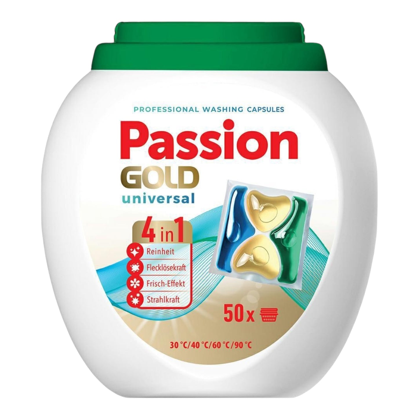 PASSION GOLD Professional Washing Capsules 50 pcs. 4in1 Universal