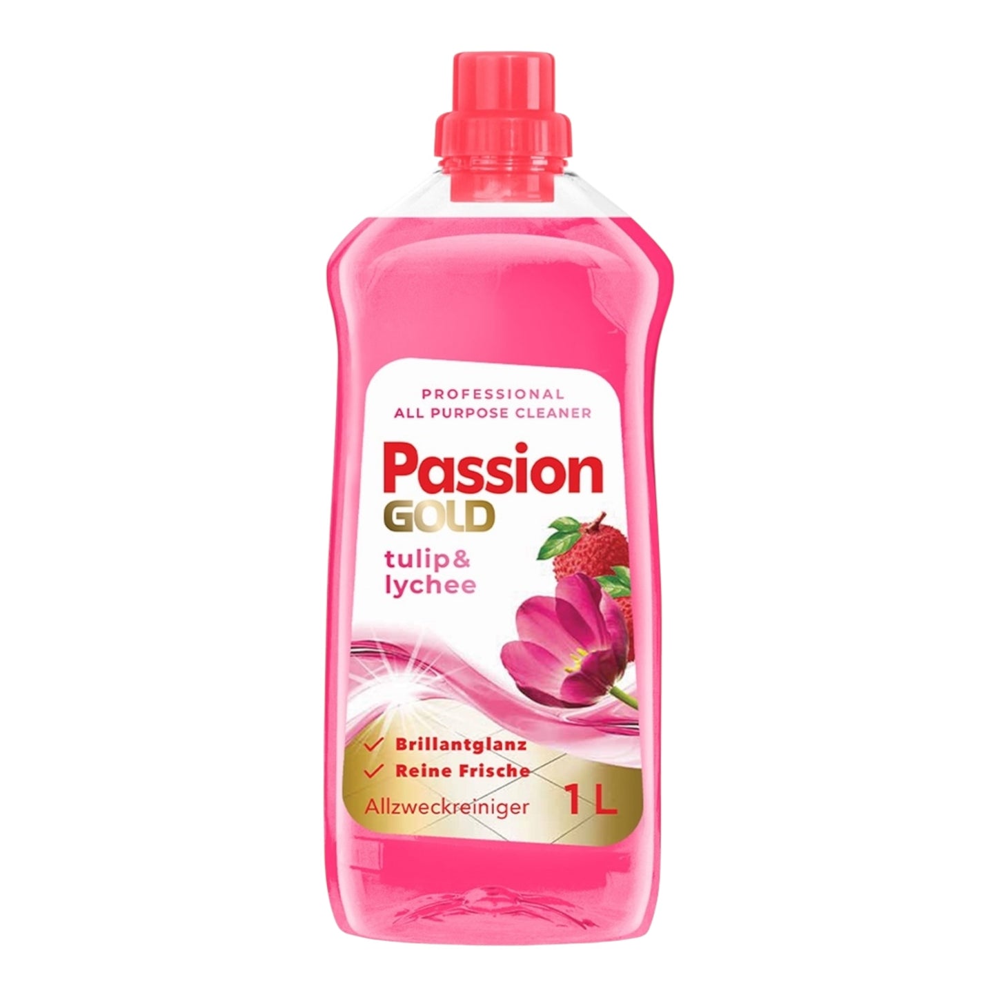 Passion Gold Universal Floor Cleaner 1 L Tulip & Lychee (Pink)