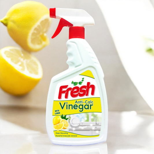 Fresh Vinegar-Based Limescale Remover With Lemon 650 Ml