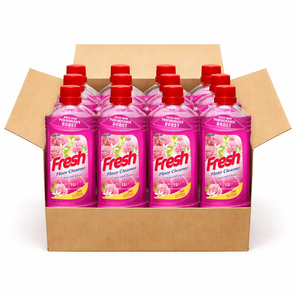 Fresh Floor Cleaner Pink Rose 1000 Ml
