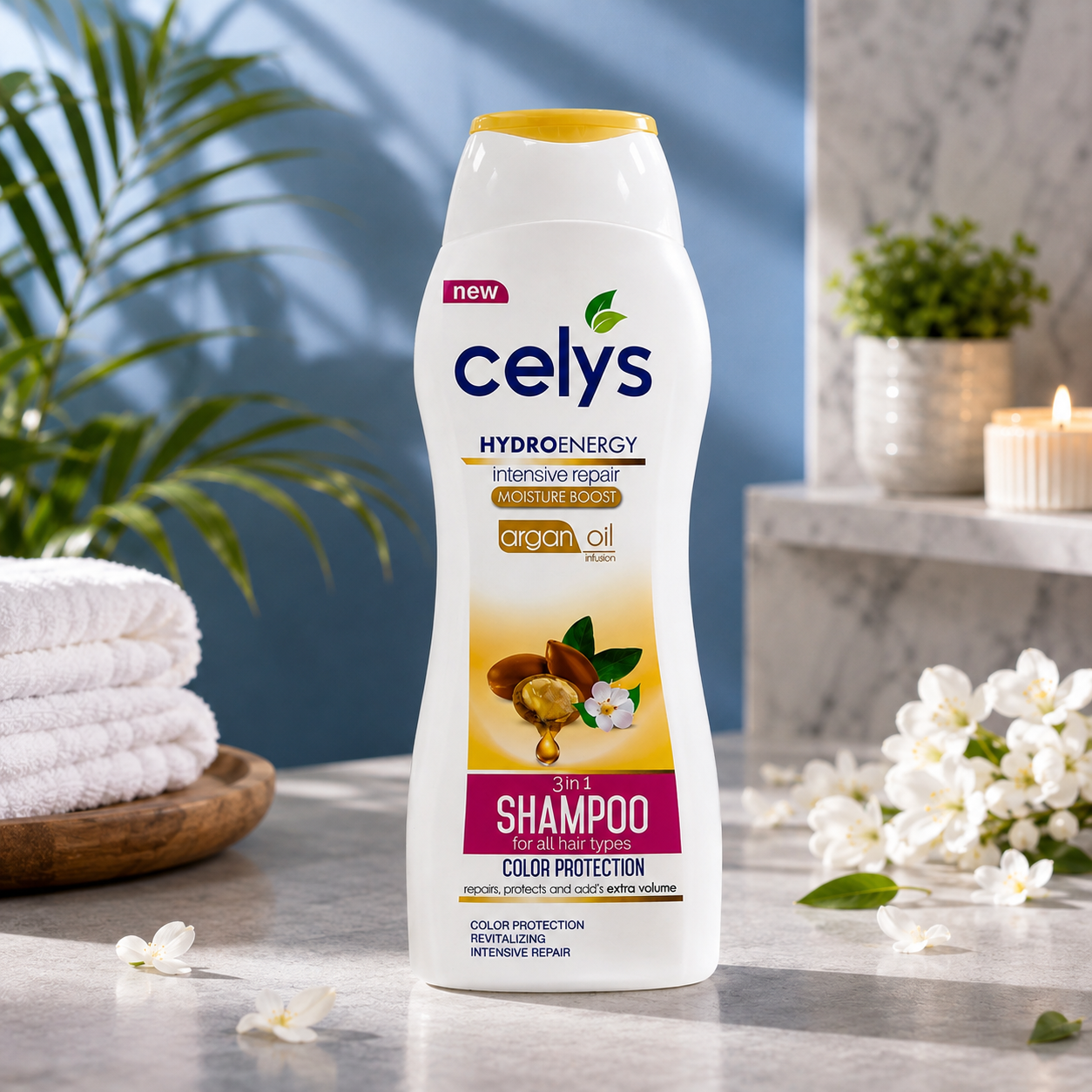 Fresh Shower Gel Voordeelpakket – 2 Stuks | Mild & Sensitive + Argan Oil | Hydraterende Douchegel voor Dagelijks Gebruik