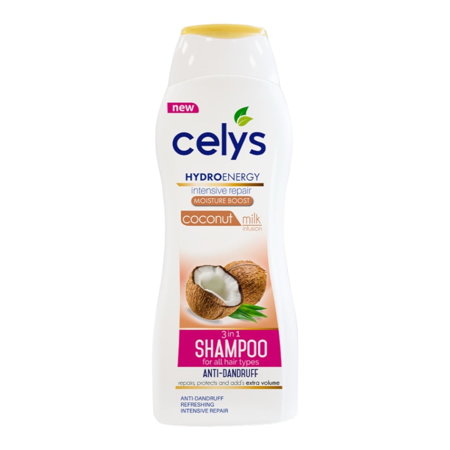 Celys Hair Shampoo Coconut Milk - Anti Dandruff 600 Ml