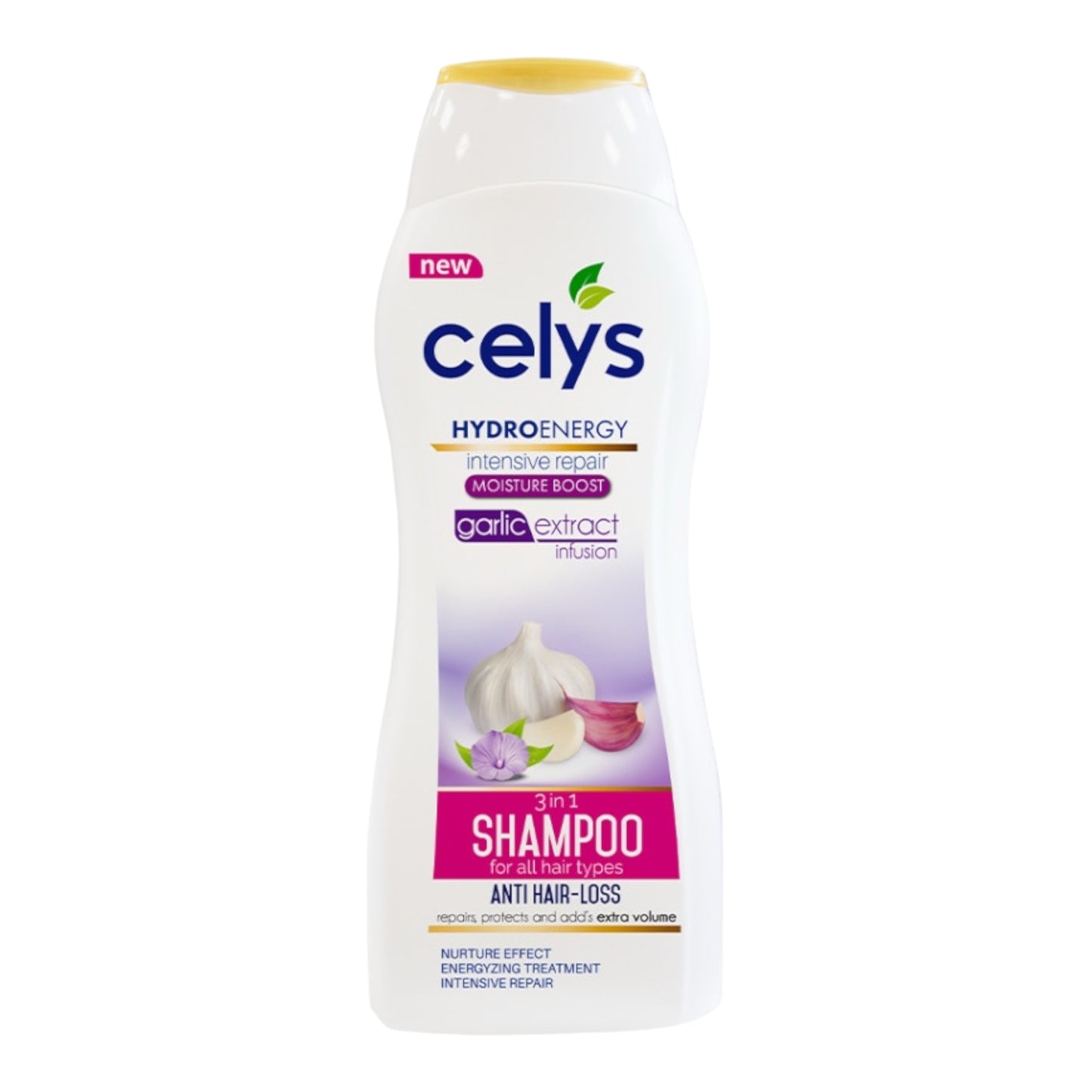 Celys Hair Shampoo Garlic Anti Hair Loss 600 Ml