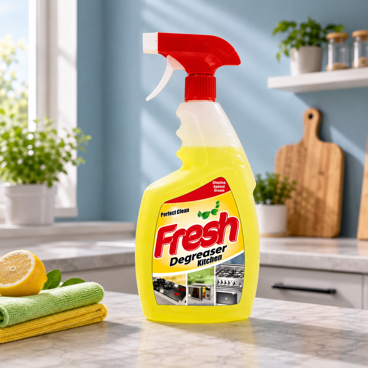 Fresh Cleaning Collection – 6-delig Voordeelpakket | Complete Reinigingsset voor het Hele Huis