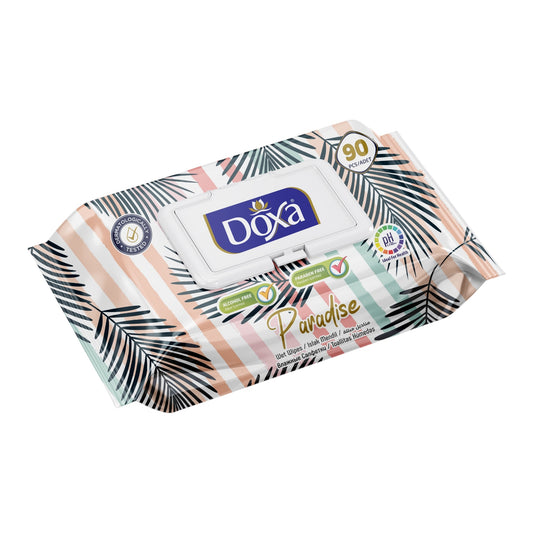 Doxa Wet Wipes 90Pcs Paradise