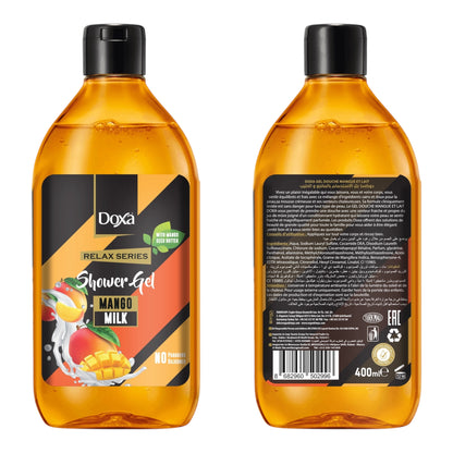 12X Doxa Relax Series-Shower Gel 400 Ml Mango&Milk
