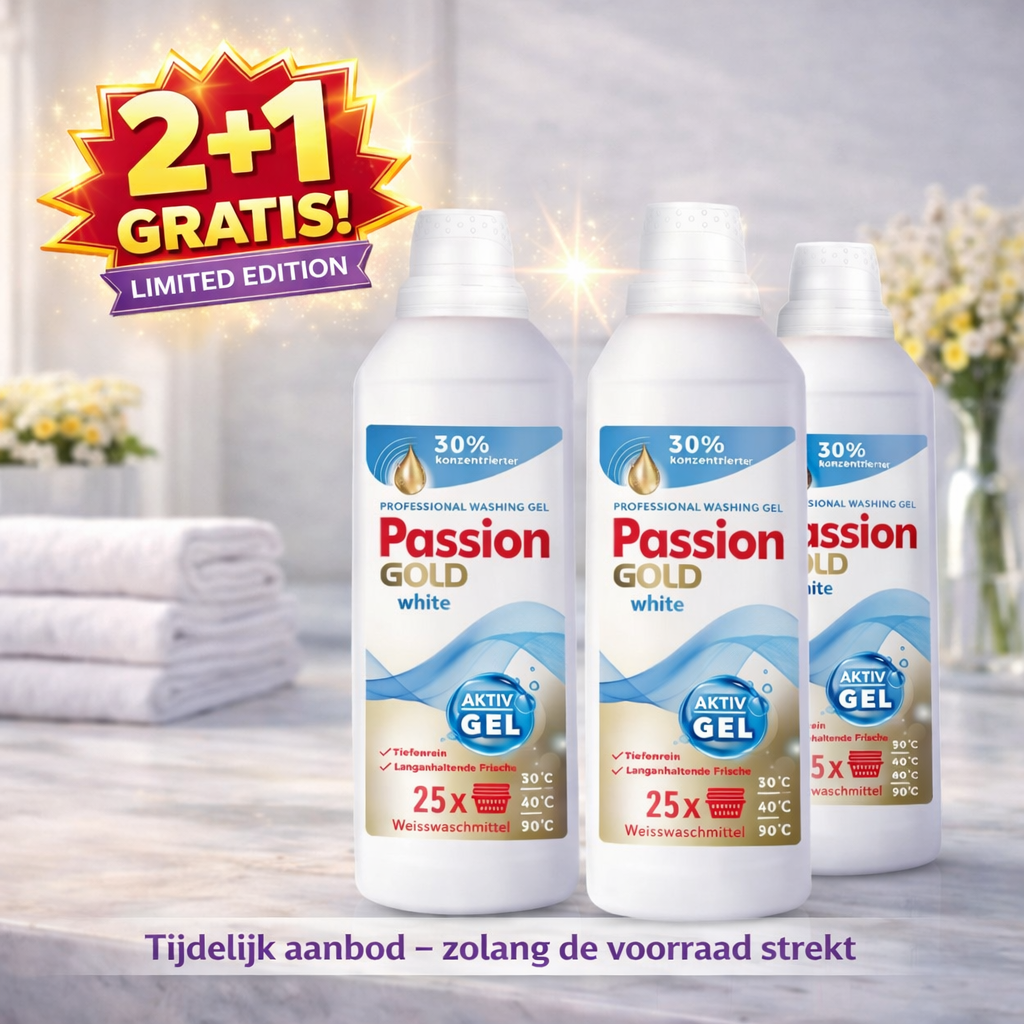 PASSION GOLD Washing Gel white 1 L