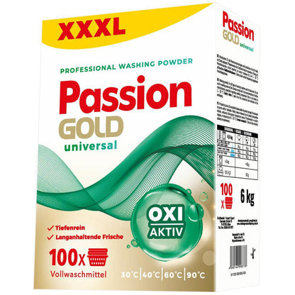 Passion Gold Professional Washing Powder universal 6kg / 100 Washes