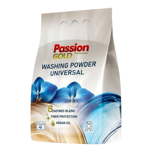 Passion Gold Washing Powder  2,7kg Professional Universal /45 Washes