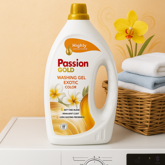 3X Passion Gold Professional Washing Gel 3.52 L  Exotic Color 264 washes
