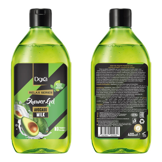 Doxa Relax Series-Shower Gel 400 Ml Avocado&Milk