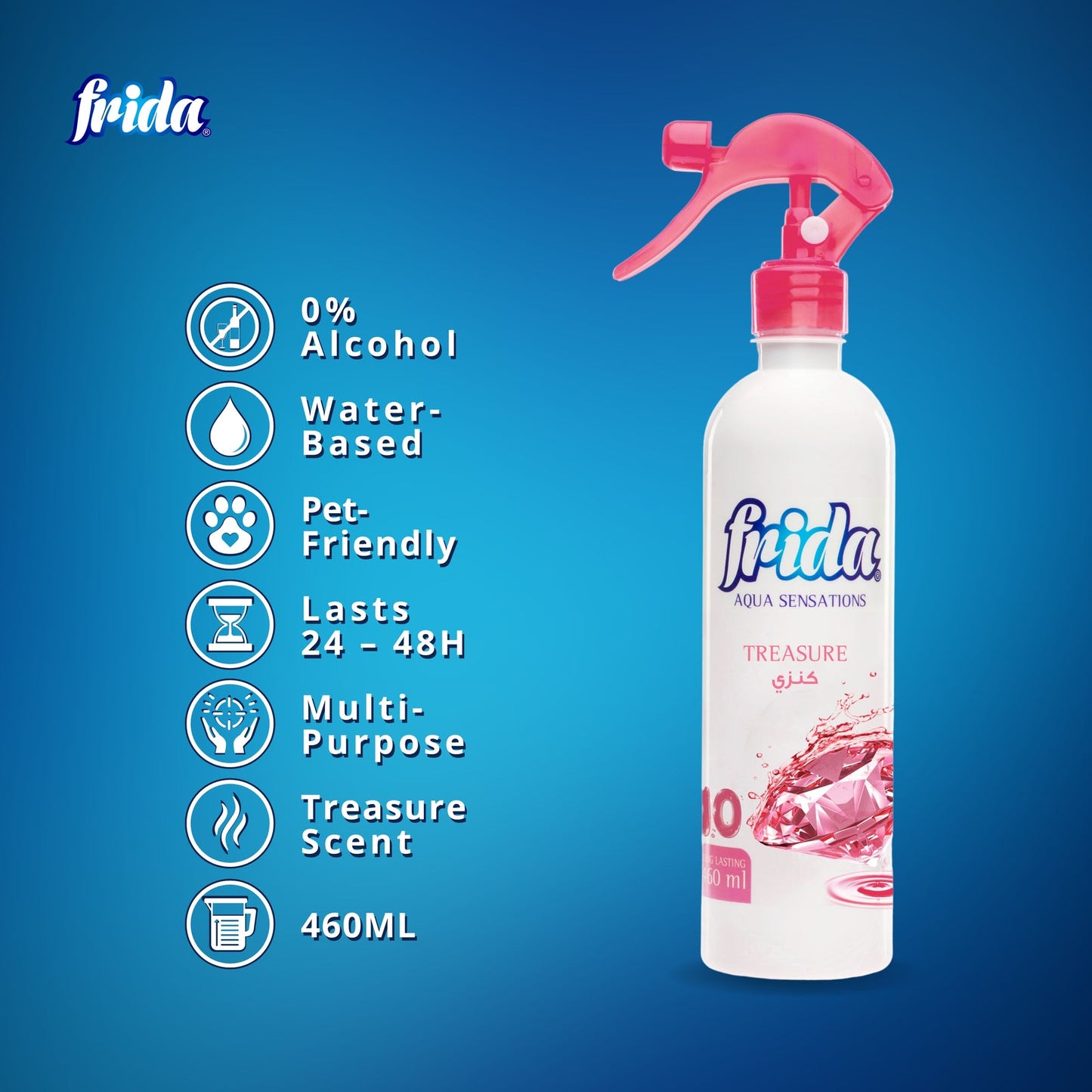 Frida Air Freshener Treasure-460ml