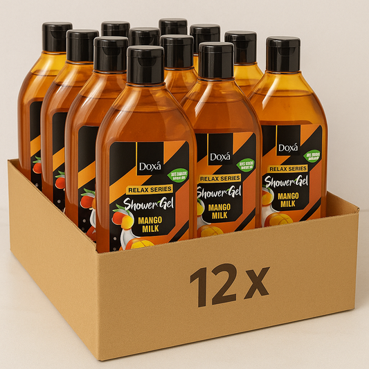 12X Doxa Relax Series-Shower Gel 400 Ml Mango&Milk