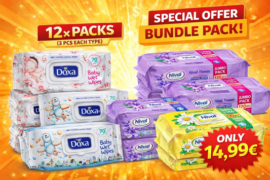 Baby & Family Wet Wipes Mega Bundle
