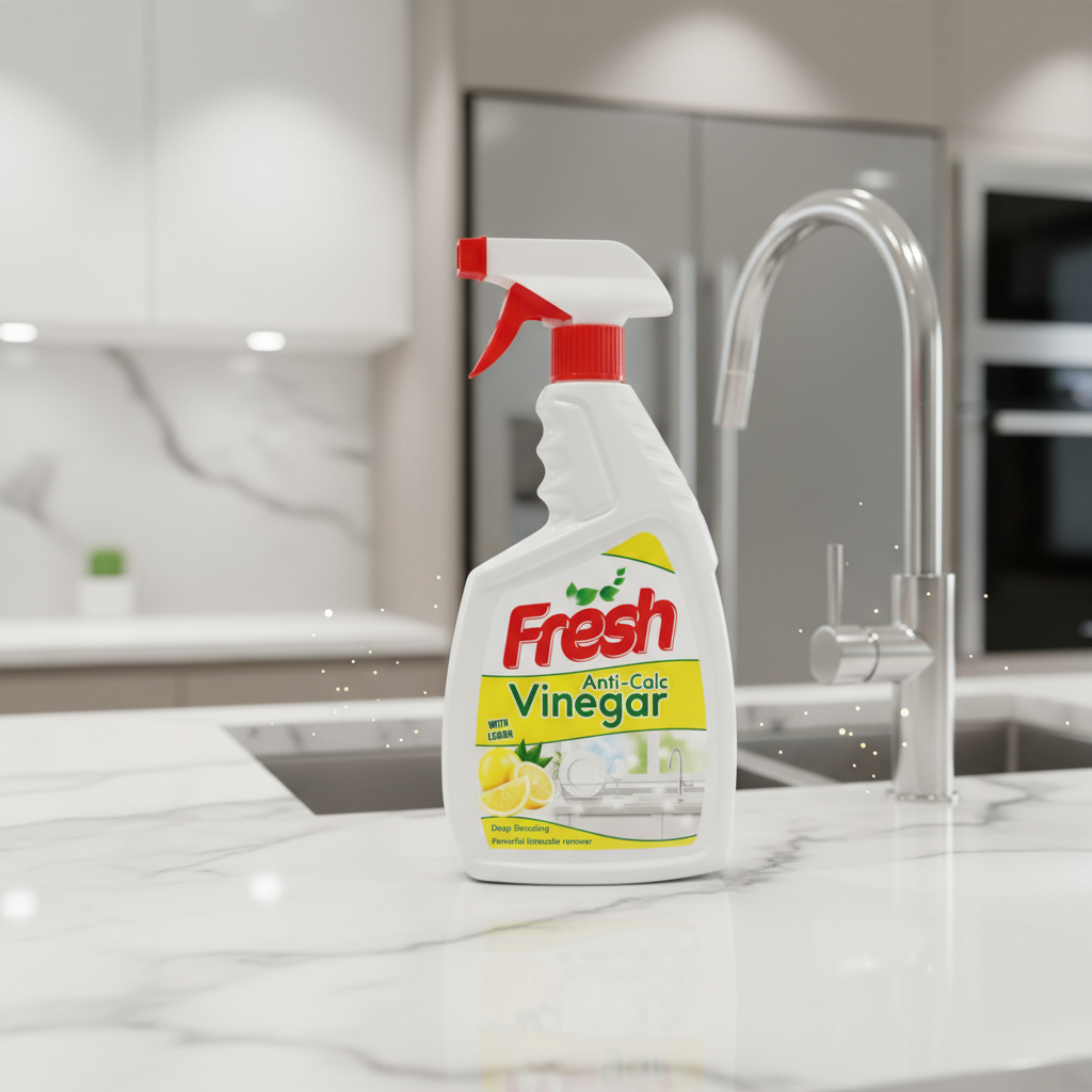 Fresh Anti Vinegar-Based Limescale Remover With Lemon 650 Ml