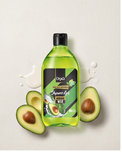 Doxa Relax Series-Shower Gel 400 Ml Avocado&Milk