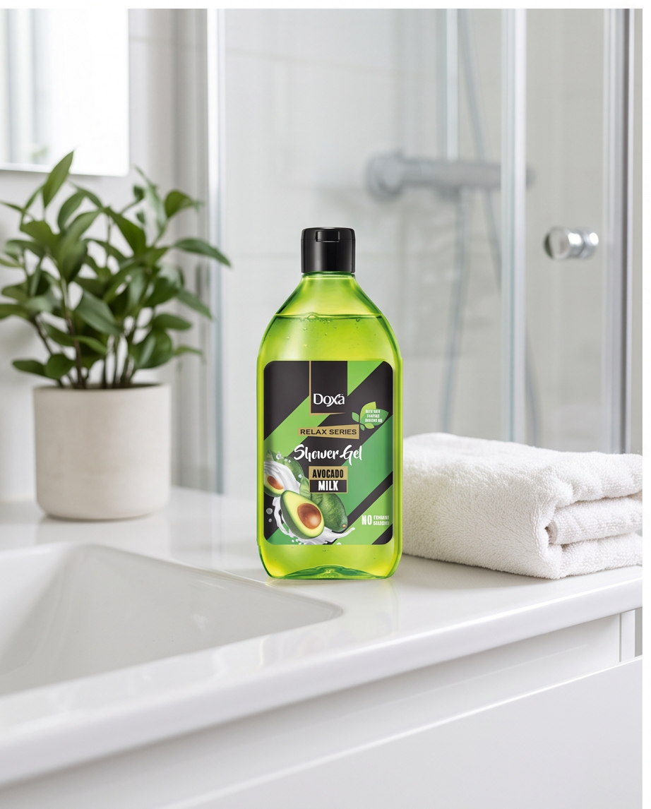Doxa Relax Series-Shower Gel 400 Ml Avocado&Milk