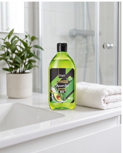 Doxa Relax Series-Shower Gel 400 Ml Avocado&Milk