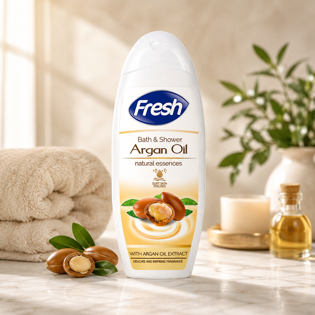 9-Delige Verzorgingsset – Shampoo, Douchegel & Handzeep – Celys, Fresh & Doxa – Voor Haar & Lichaam